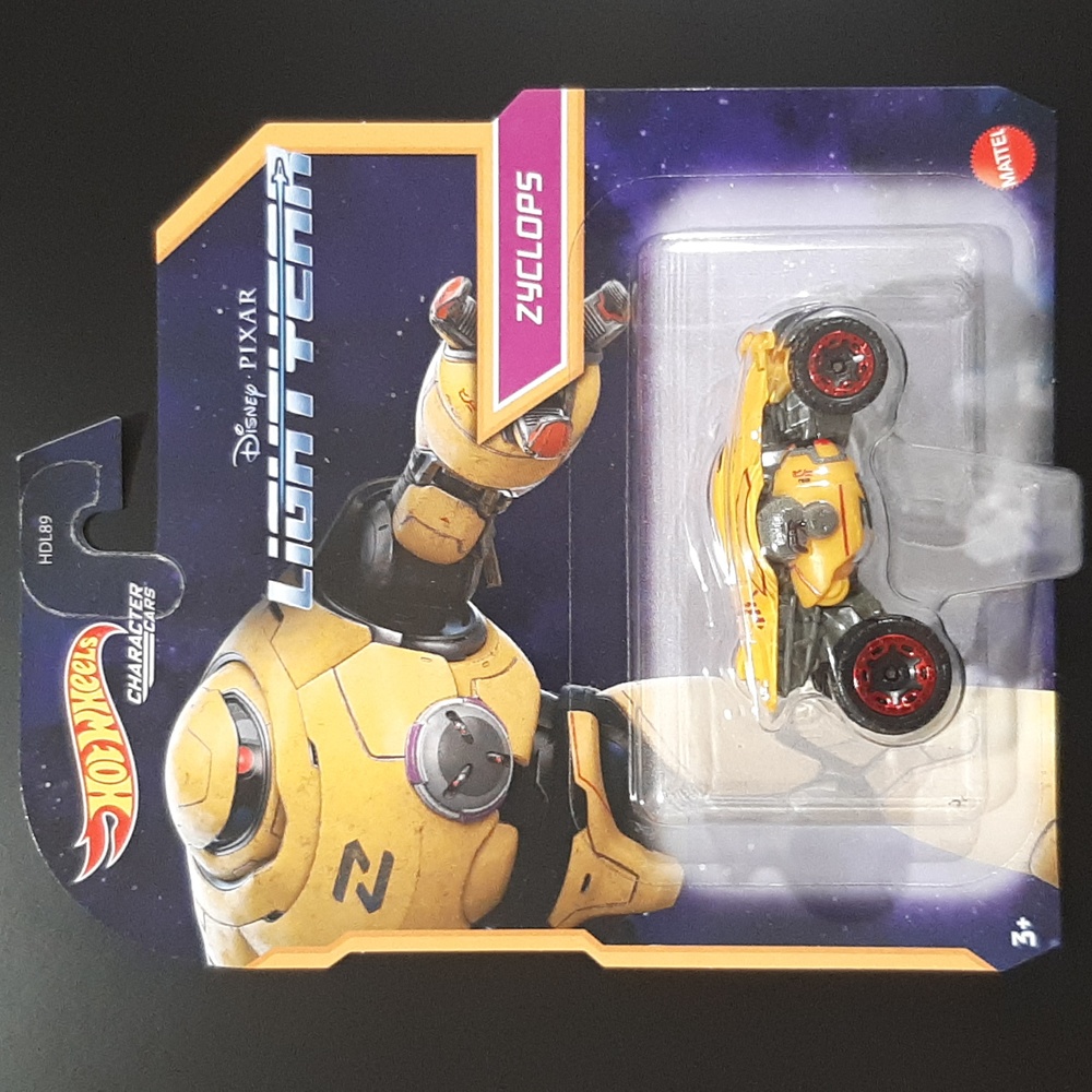 2022 Zyclops Lightyear Hot Wheels Disney Pixar Character Cars Collection Toy
